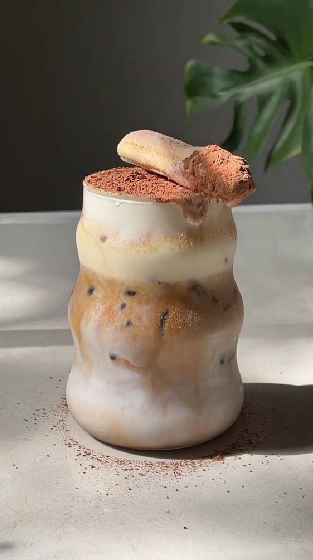 Receta de Tiramisu Latte ☕🍰