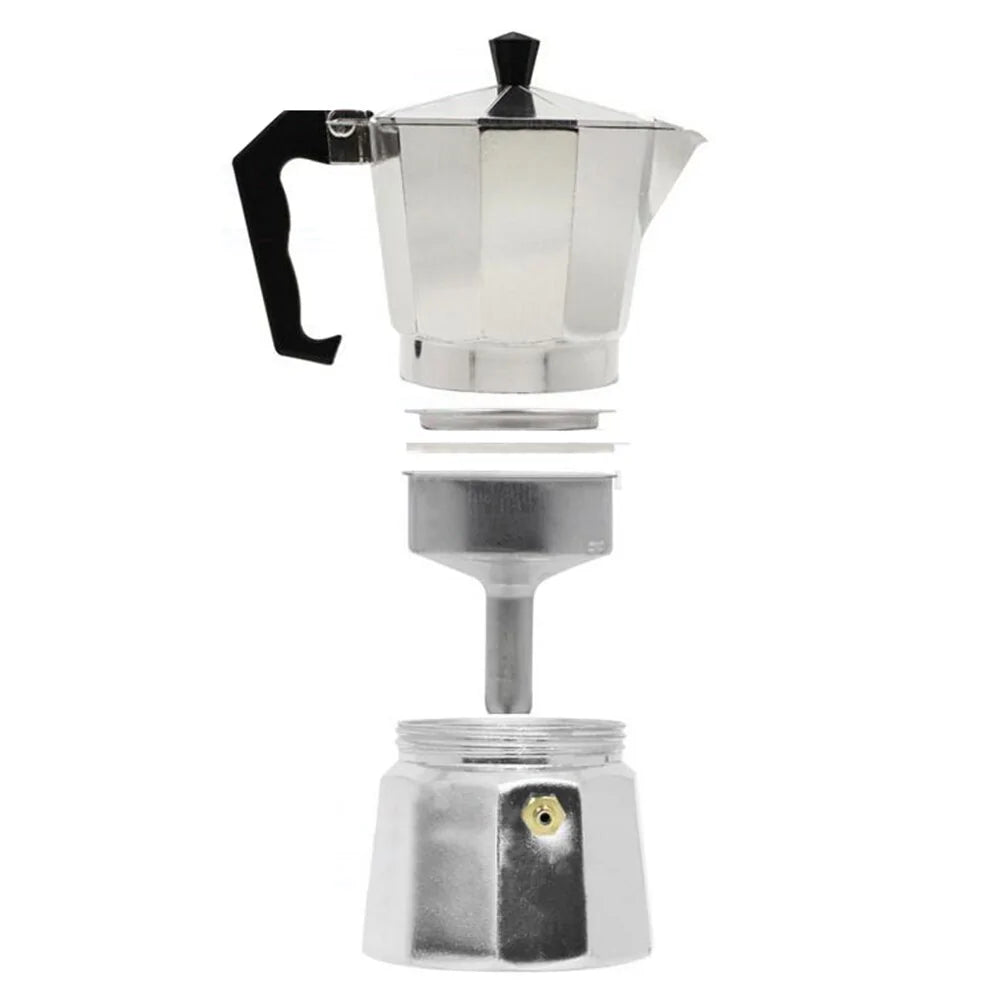 Aluminum Portable Espresso Coffee Maker - Coffee Karyk