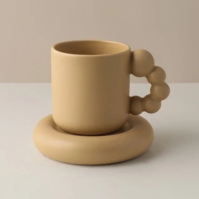 Creative Handmade Flower Coffee Cup - Coffee Karyk