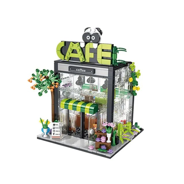 LED Glass Flower Coffee Shop - Coffee Karyk