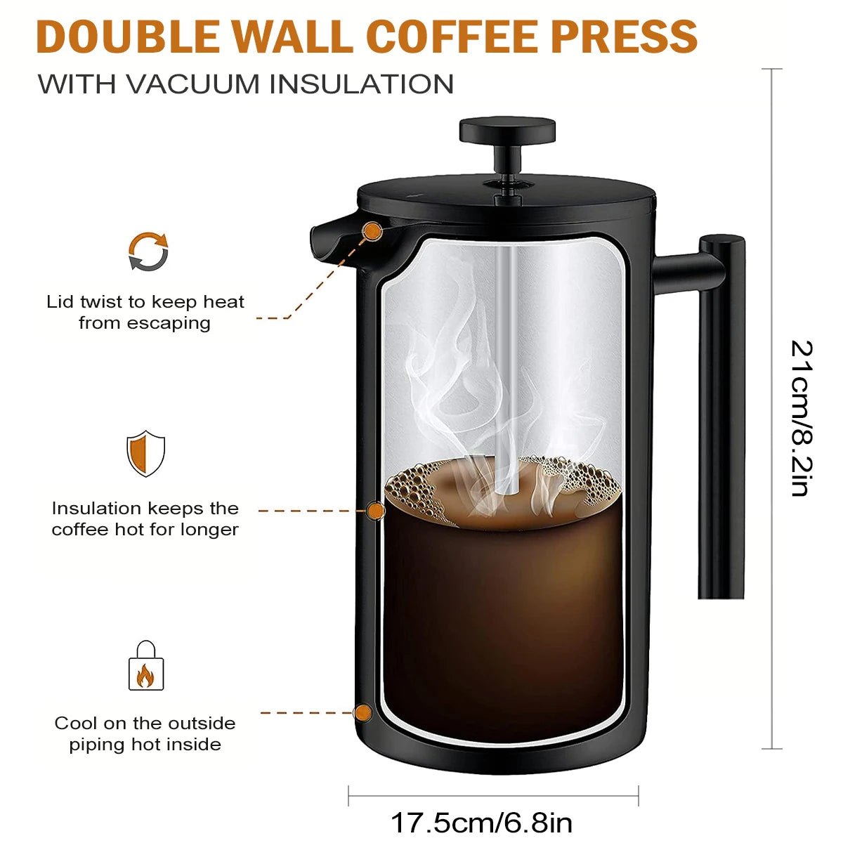 Press Coffee Maker - Coffee Karyk