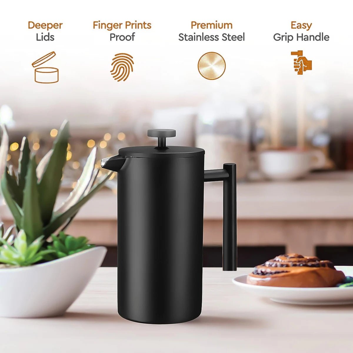 Press Coffee Maker - Coffee Karyk